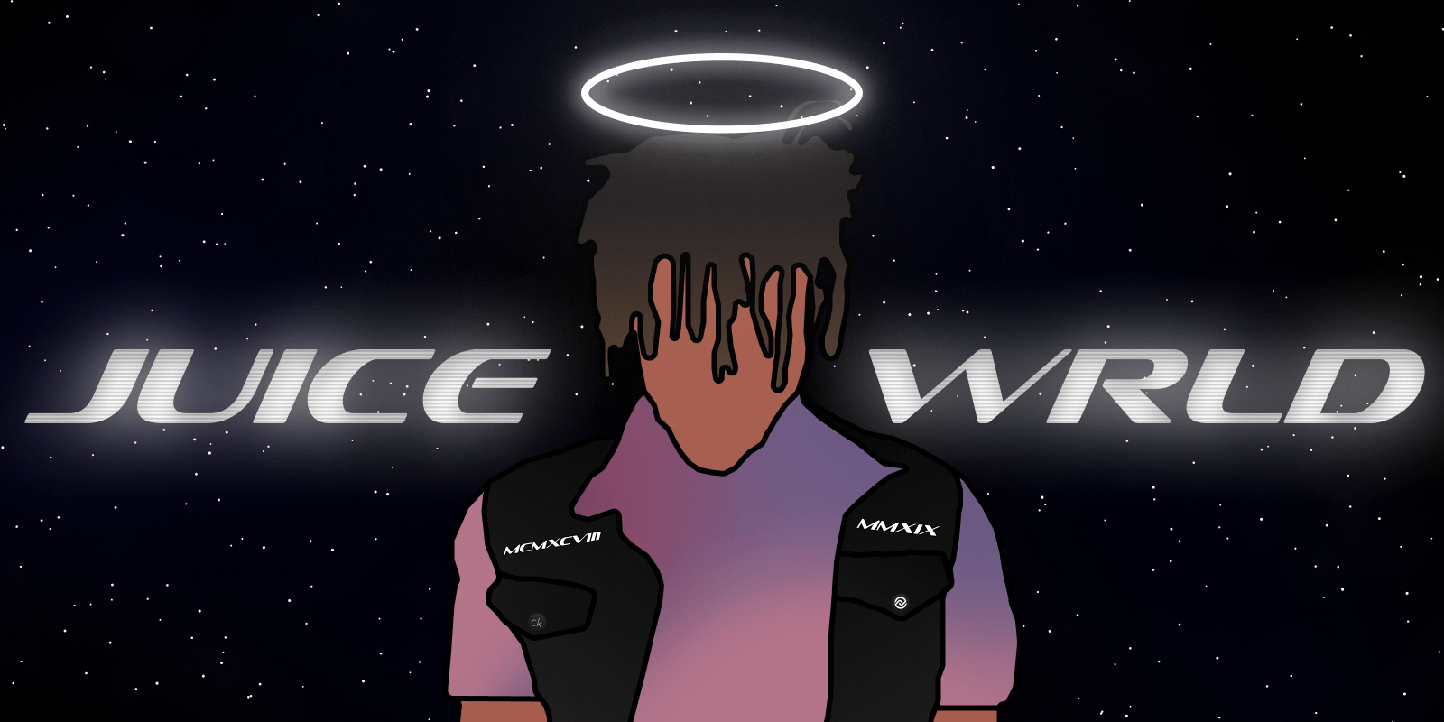 Juice WRLD amongst the stars, livin' throughout the memories of others.